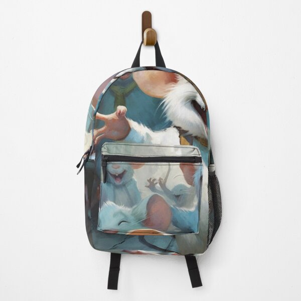 Item preview, Funny white rats in the room. The concept of the new year 2023 designed and sold by aiphotosart.