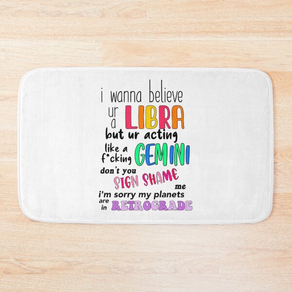 Item preview, libra gemini quote   designed and sold by Isabellaclarkcr.