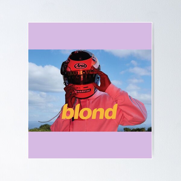Frank Ocean 'Blonde' Helmet Poster – The Indie Planet