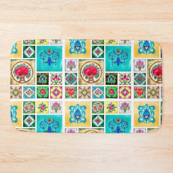 Item preview, Singapore, Peranakan Tiles, composite 2 designed and sold by John Seaton Callahan.