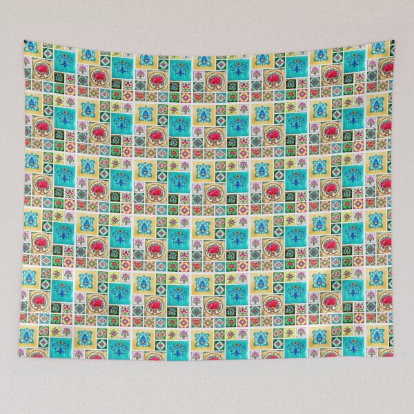 Item preview, Singapore, Peranakan Tiles, composite 2 designed and sold by John Seaton Callahan.