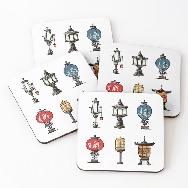 Item preview, Japanese Lamp. Traditional Lantern. Asian Cartoon Art. Cute designed and sold by lylecaldwell.