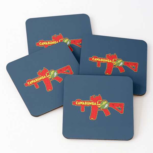 Item preview, Turtle Cawabunga M4 AR15 AR 15 AR-15 Red Rifle - Patriot Protester OG Original Gangster T-Sh designed and sold by Isabellaclarkcr.