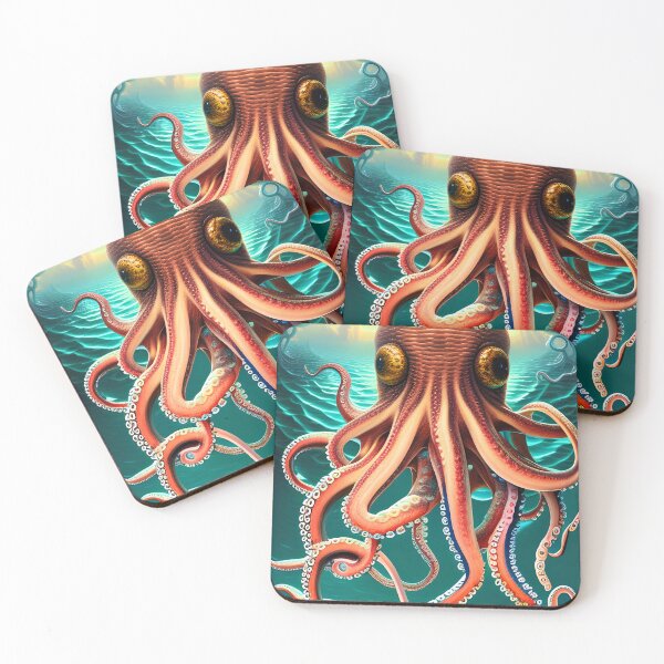 Item preview, Underwater Dreamer Enchanted Octopus designed and sold by purplesensation.
