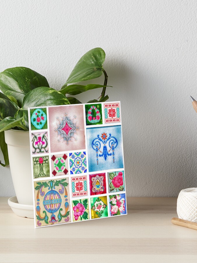 Singapore, Peranakan Tiles, composite 3