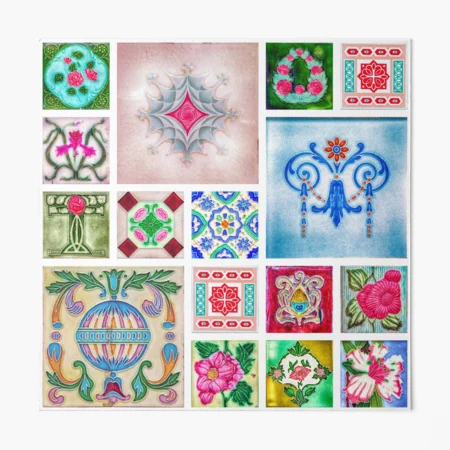アート・デザイン・音楽 Peranakan Tiles SINGAPORE Singapore, Peranakan Tiles, rectangular 4