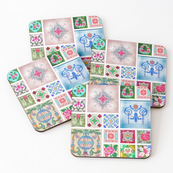 Item preview, Singapore, Peranakan Tiles, composite 3 designed and sold by John Seaton Callahan.