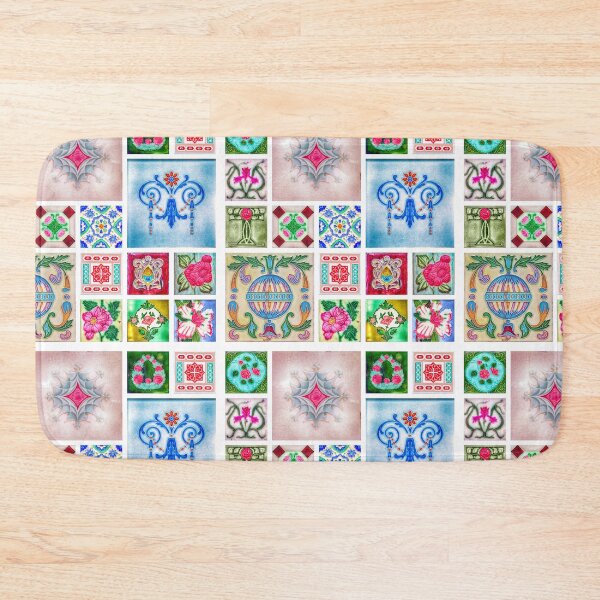 Item preview, Singapore, Peranakan Tiles, composite 3 designed and sold by John Seaton Callahan.