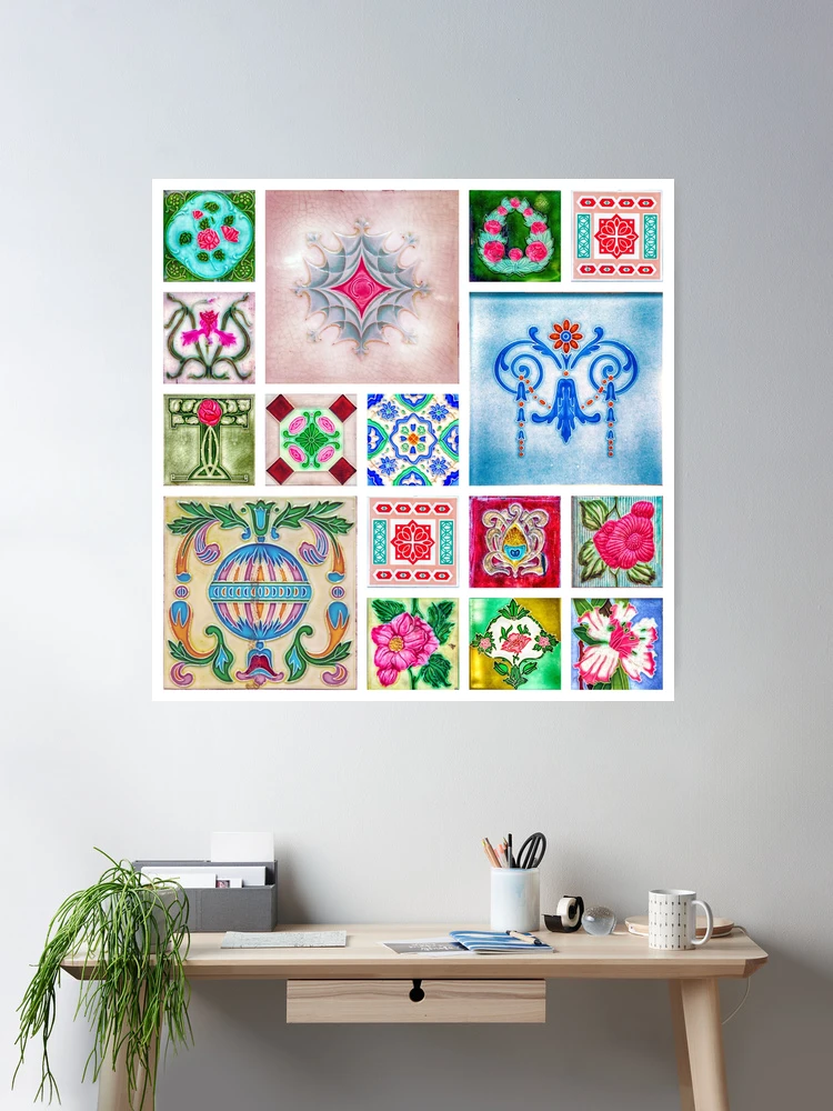 アート・デザイン・音楽 Peranakan Tiles SINGAPORE cposter,large,product,750x1000