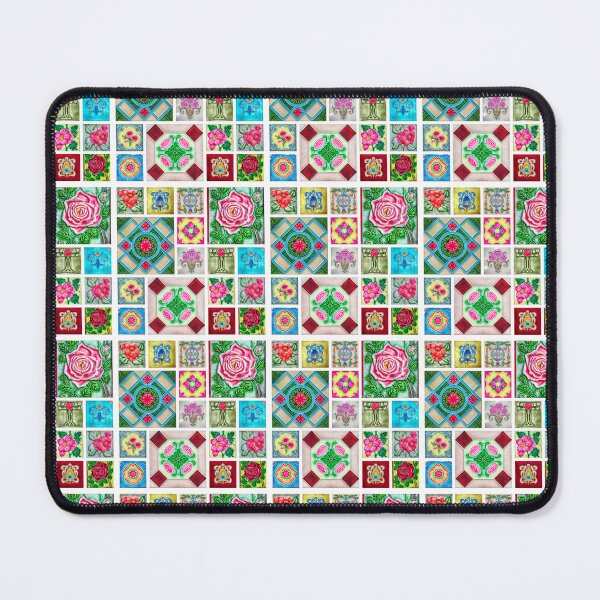 Item preview, Singapur, Peranakan Tiles, composite 4 designed and sold by John Seaton Callahan.