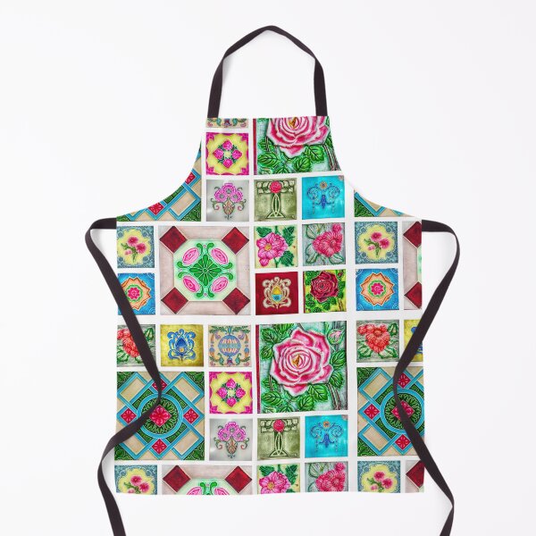 Item preview, Singapore, Peranakan Tiles, composite 4 designed and sold by John Seaton Callahan.