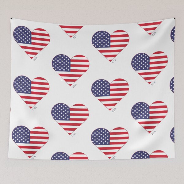 Item preview, July 4th USA Heart designed and sold by StarDash-world.