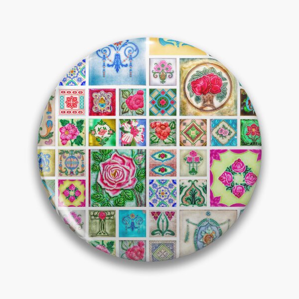 Item preview, Singapore, Peranakan Tiles, composite 5 designed and sold by John Seaton Callahan.