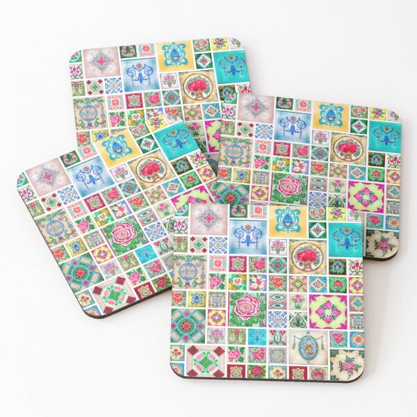 Item preview, Singapore, Peranakan Tiles, composite 5 designed and sold by John Seaton Callahan.