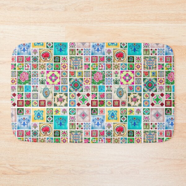 Item preview, Singapore, Peranakan Tiles, composite 5 designed and sold by John Seaton Callahan.