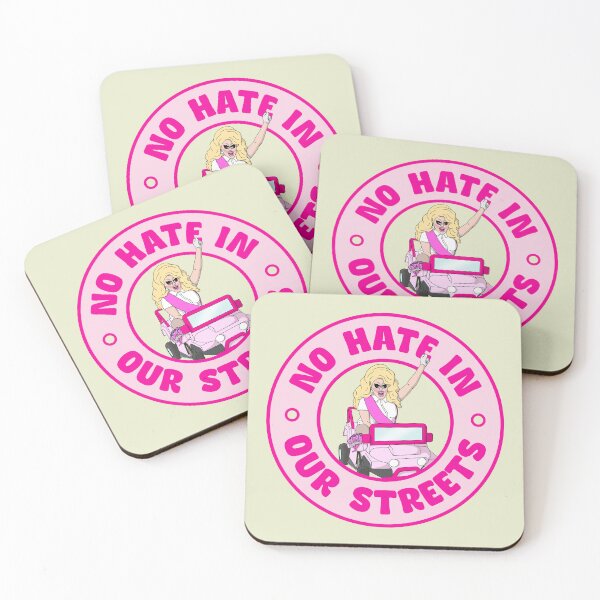 Item preview, No Hate In Our Streets - Support Drag Queens designed and sold by Picket Club.