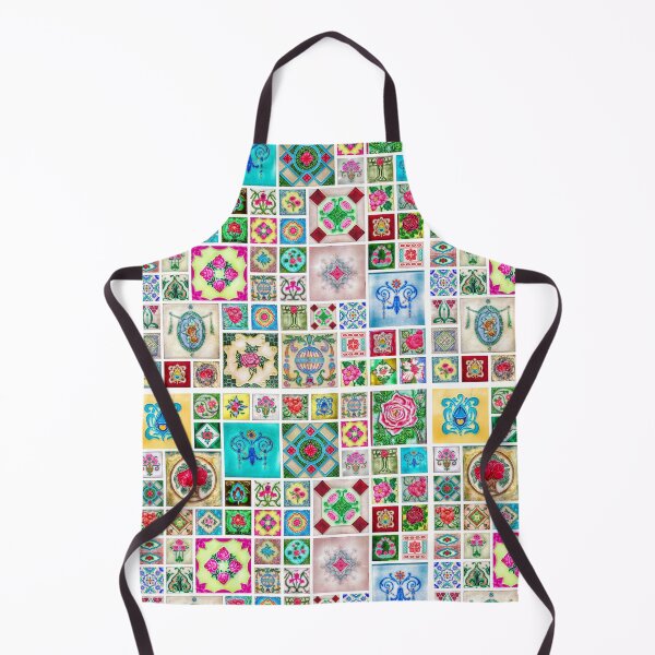 Item preview, Singapore, Peranakan Tiles, composite 6 designed and sold by John Seaton Callahan.