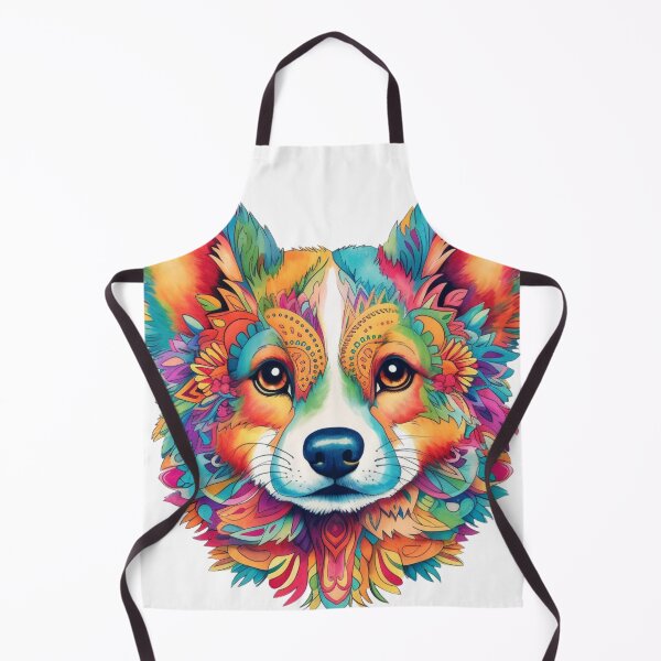 Item preview, Colorful Mandala Corgi designed and sold by leslieuresti.
