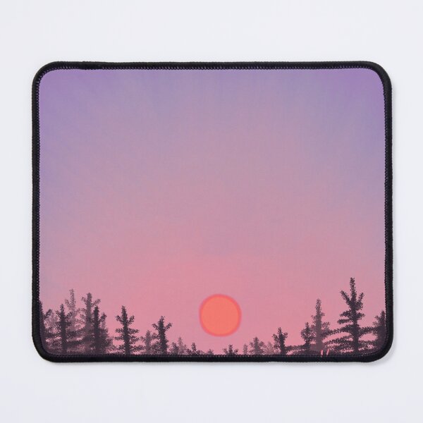Item preview, Red Disk Sunset designed and sold by stickerbyginger.