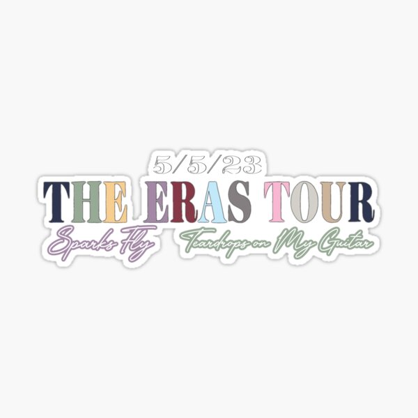 Taylor Swift Eras Tour Night One Reputation Glendale Arizona Sticker for  Sale by nerfie