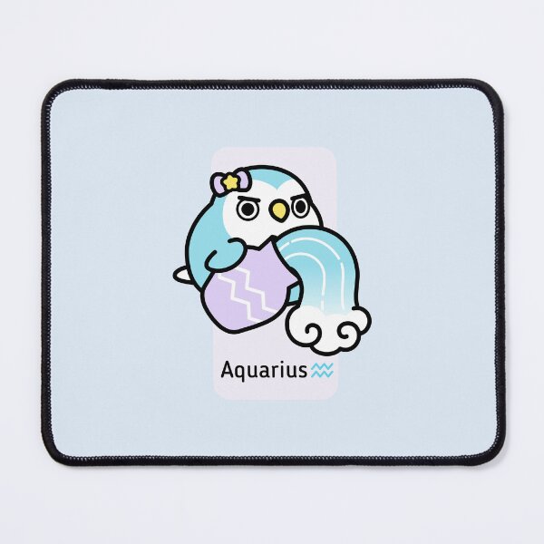 Item preview, Chubby Bird Zodiac Aquarius designed and sold by birdhism.