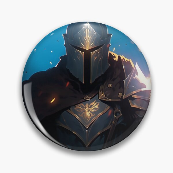 Item preview, Knight with flaming sword  designed and sold by inconceivable37.
