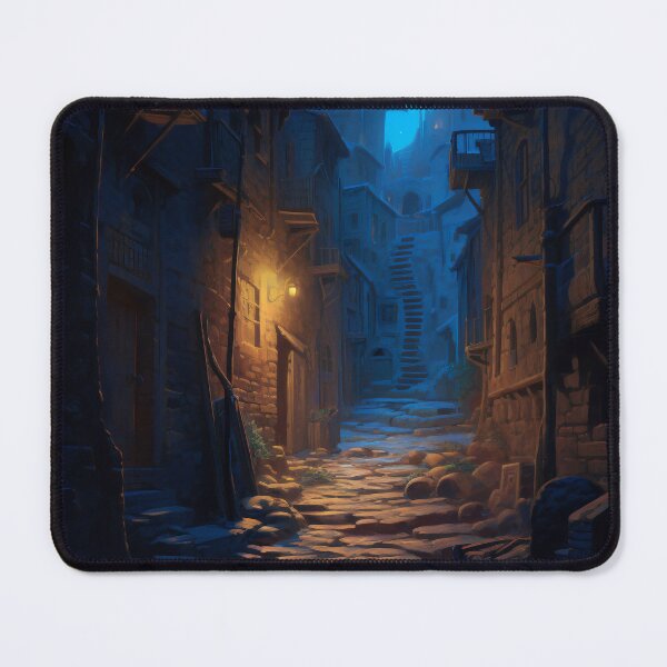 Item preview, Mystic Whispers: Unraveling the Enigma in Moonlit Alleys designed and sold by oanaunciuleanu.