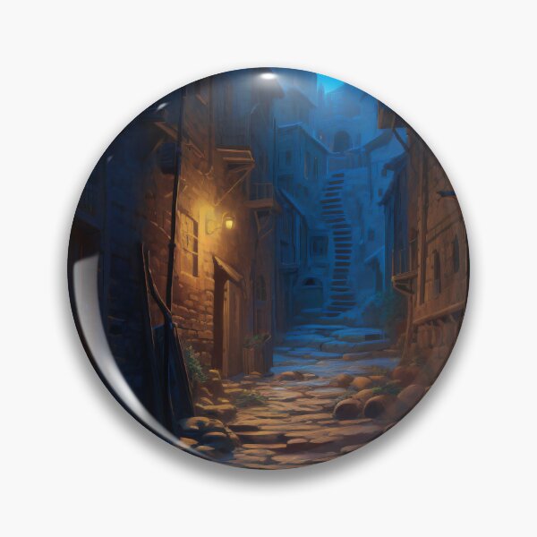 Item preview, Mystic Whispers: Unraveling the Enigma in Moonlit Alleys designed and sold by oanaunciuleanu.