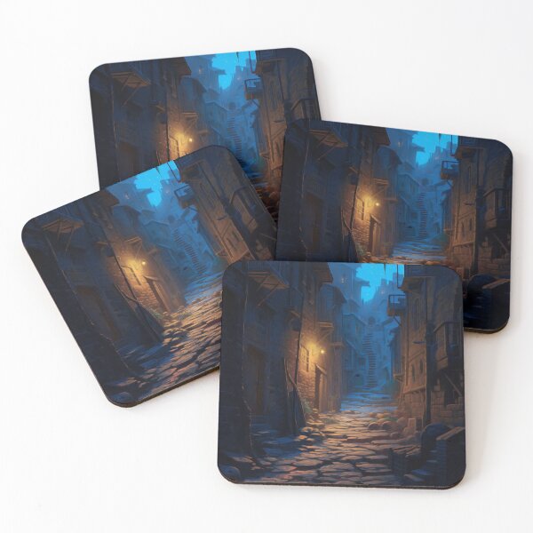 Item preview, Mystic Whispers: Unraveling the Enigma in Moonlit Alleys designed and sold by oanaunciuleanu.