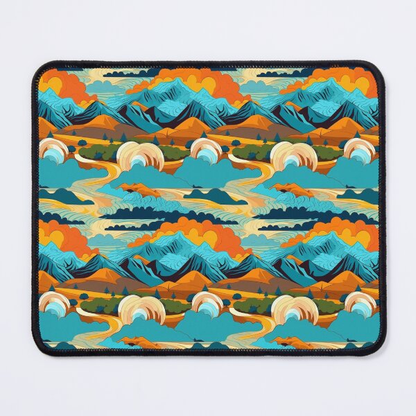 Item preview, Pop Art Rocky Mountain Range designed and sold by HoppyPrints.