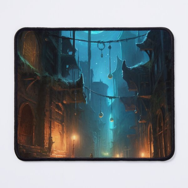 Item preview, Mystic Whispers: Unraveling the Enigma in Moonlit Alleys designed and sold by oanaunciuleanu.