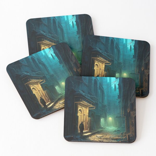 Item preview, Mystic Whispers: Unraveling the Enigma in Moonlit Alleys designed and sold by oanaunciuleanu.