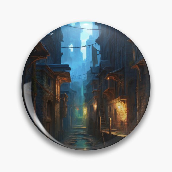 Item preview, Mystic Whispers: Unraveling the Enigma in Moonlit Alleys designed and sold by oanaunciuleanu.