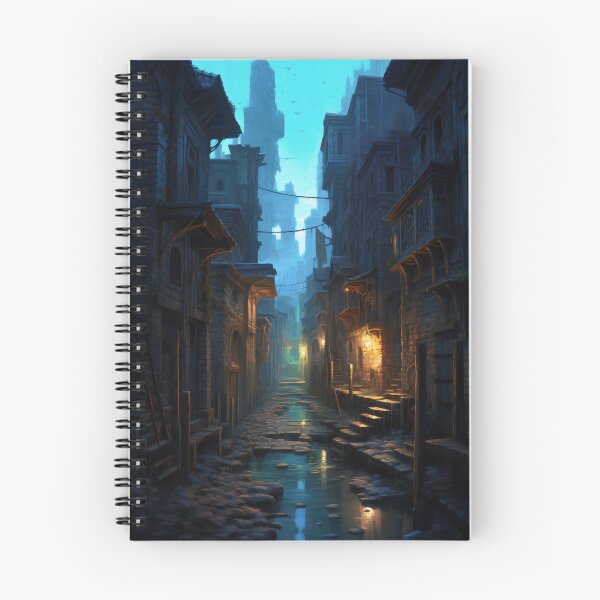 Item preview, Mystic Whispers: Unraveling the Enigma in Moonlit Alleys designed and sold by oanaunciuleanu.