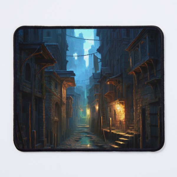 Item preview, Mystic Whispers: Unraveling the Enigma in Moonlit Alleys designed and sold by oanaunciuleanu.