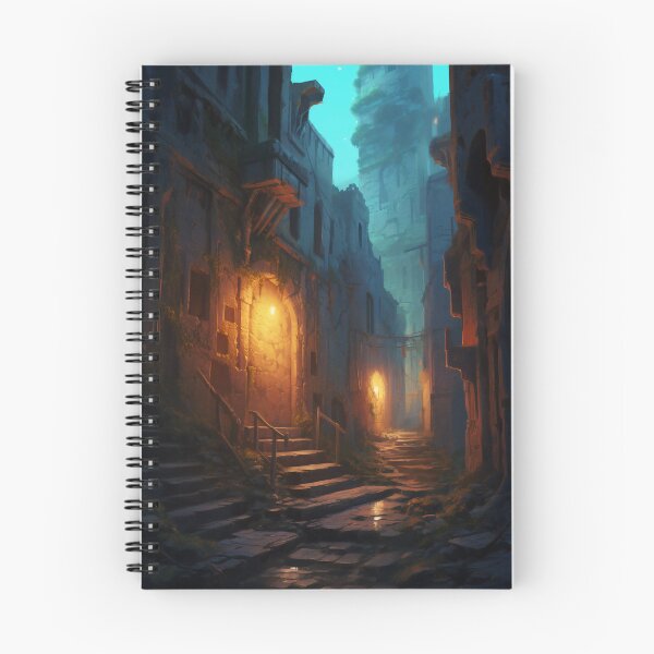 Item preview, Mystic Whispers: Unraveling the Enigma in Moonlit Alleys designed and sold by oanaunciuleanu.