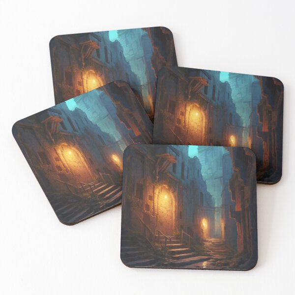 Item preview, Mystic Whispers: Unraveling the Enigma in Moonlit Alleys designed and sold by oanaunciuleanu.