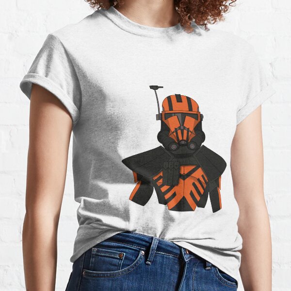 Clone trooper T-shirt Clone Wars Roblox, T-shirt, template, angle