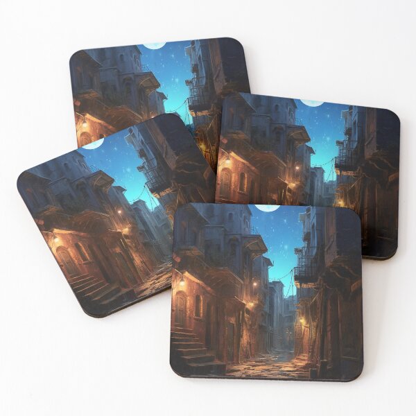 Item preview, Mystic Whispers: Unraveling the Enigma in Moonlit Alleys designed and sold by oanaunciuleanu.