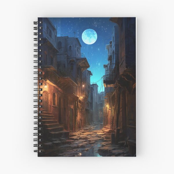 Item preview, Mystic Whispers: Unraveling the Enigma in Moonlit Alleys designed and sold by oanaunciuleanu.