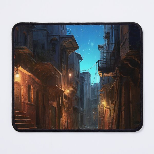 Item preview, Mystic Whispers: Unraveling the Enigma in Moonlit Alleys designed and sold by oanaunciuleanu.