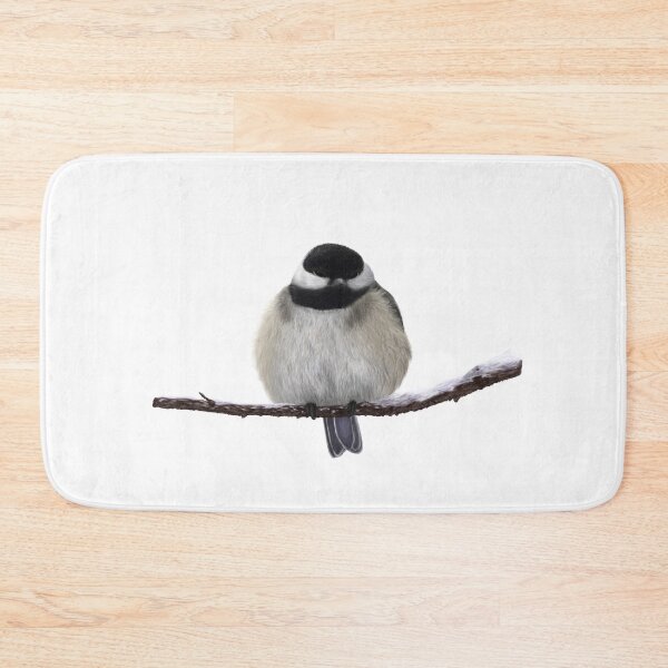 Item preview, Fluffy Black-capped Chickadee In Winter designed and sold by CreationsByBear.