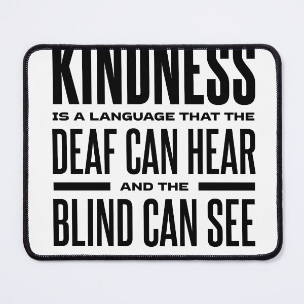 Item preview, Kindness Is A Language - Mark Twain Quote - Literature - Typography Print designed and sold by Studio Grafiikka.