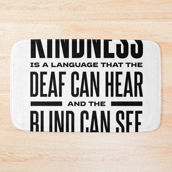 Item preview, Kindness Is A Language - Mark Twain Quote - Literature - Typography Print designed and sold by Studio Grafiikka.