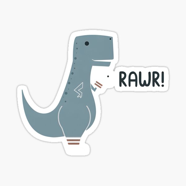 Friendly Dino Stickers