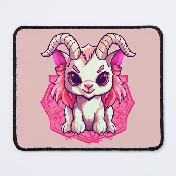 Item preview, Cute Baphomet Goat Pink Craft Cult designed and sold by culturestash.