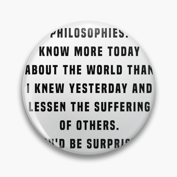 Item preview, I Am Driven By Two Main Philosophies - Neil deGrasse Tyson Quote - Literature - Typography Print designed and sold by Studio Grafiikka.