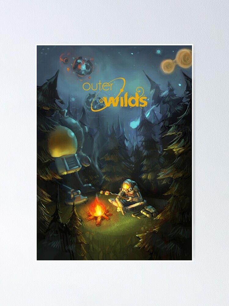 Outer Wilds Game Art Print Planets Poster Design 