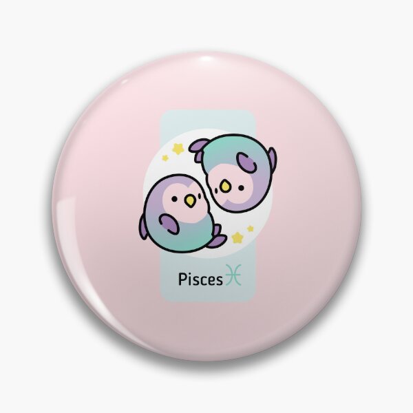 Item preview, Chubby Bird Zodiac Pisces designed and sold by birdhism.