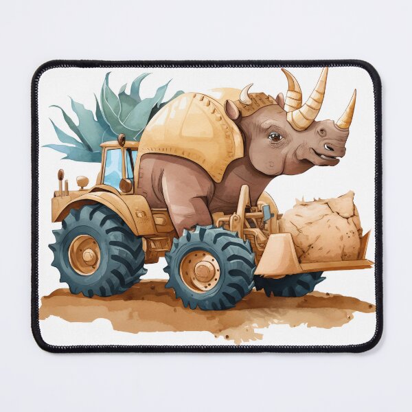 Item preview, Watercolor Dinosaur Car Ride designed and sold by DannasART.